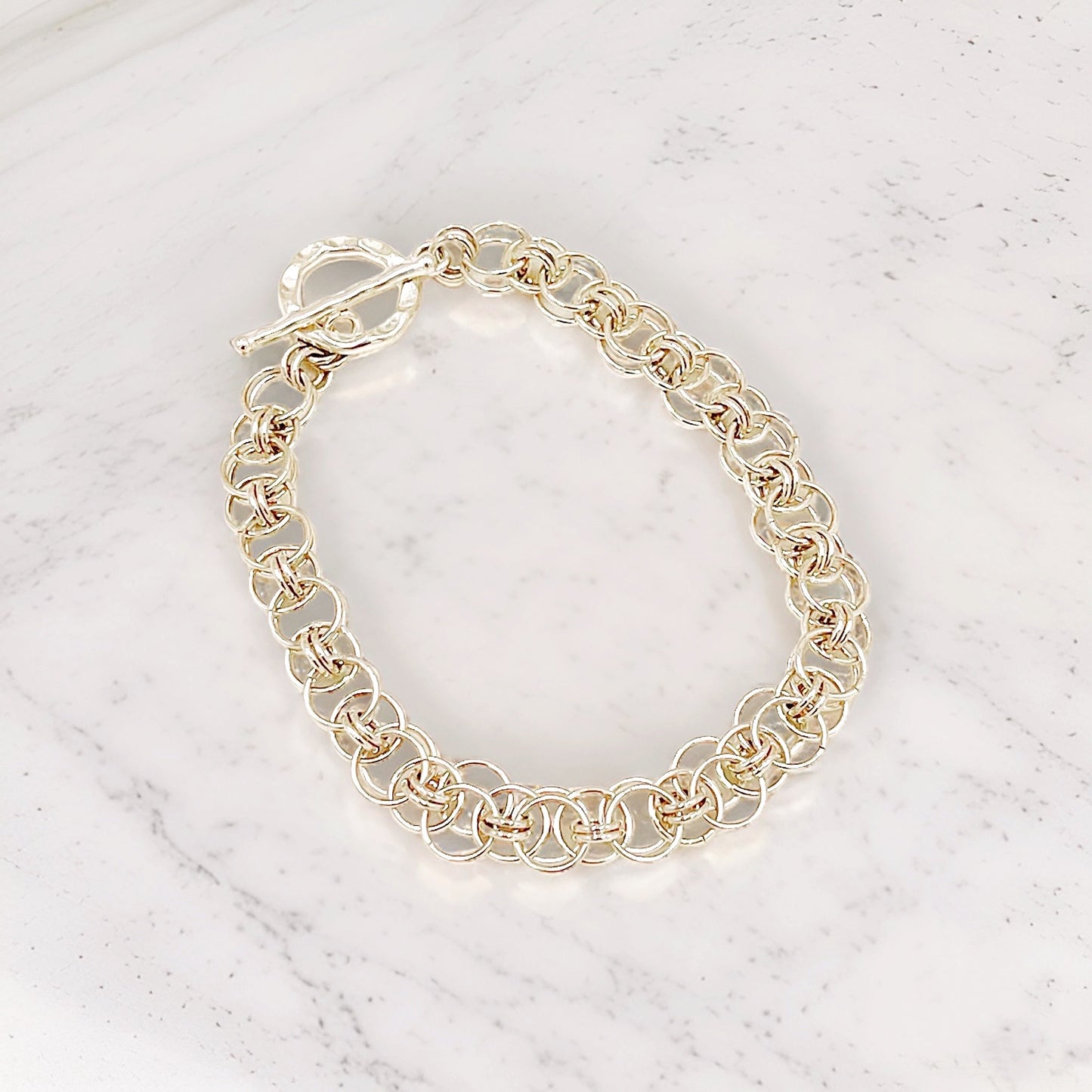 Sterling Silver Bracelet - Avalon Sterling Silver Bracelet