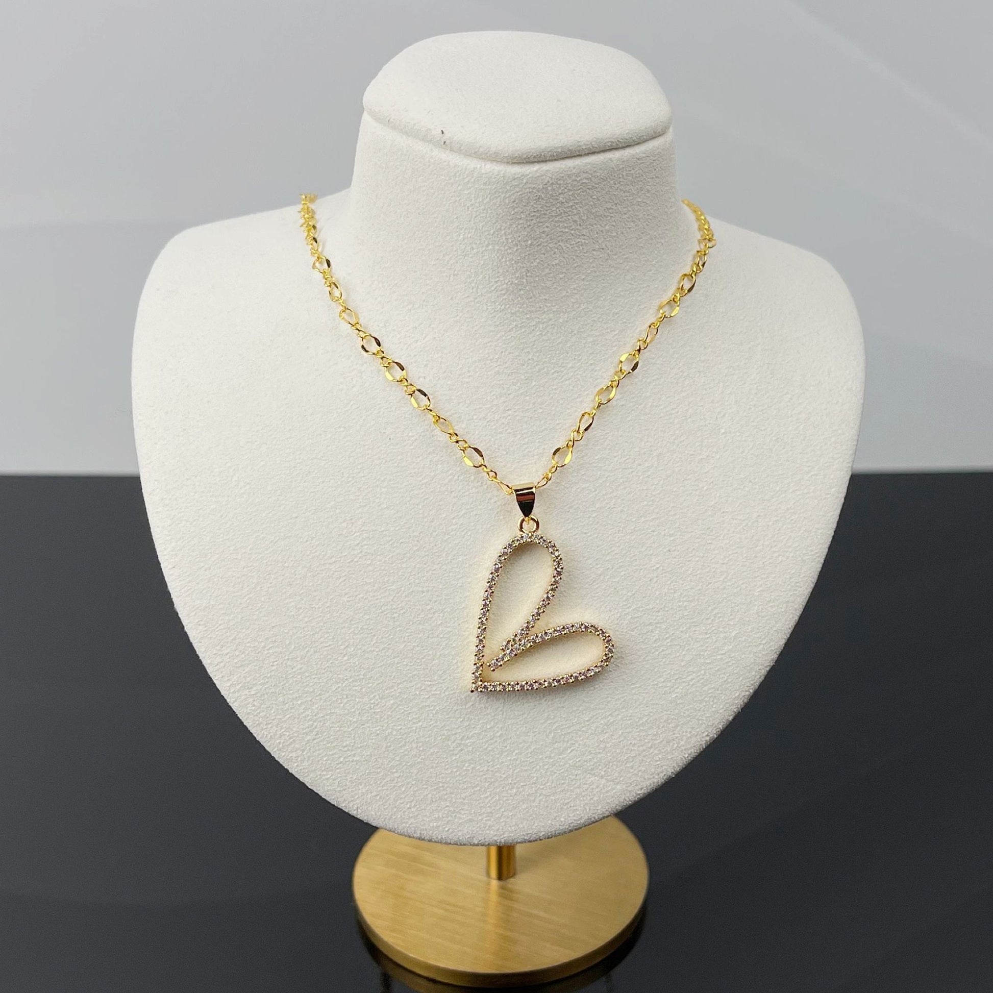 Cara Necklace-Love Necklace-Mom Necklace-CZ Necklace-Carabella By Cheryl