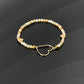 Harlow Gold Bracelet - Stretch Bracelet-Carabella By Cheryl